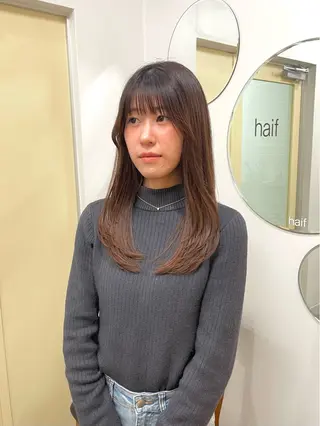 ロング 古市 萌乃華のヘアスタイル