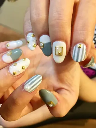 ネイル 佐藤 まりえのネイルデザイン