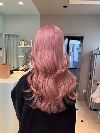 ロング カラー ブリーチカラー 🩵MIZUKIのヘアスタイル