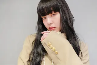 ロング カラー パーマ 水口 英里のヘアスタイル