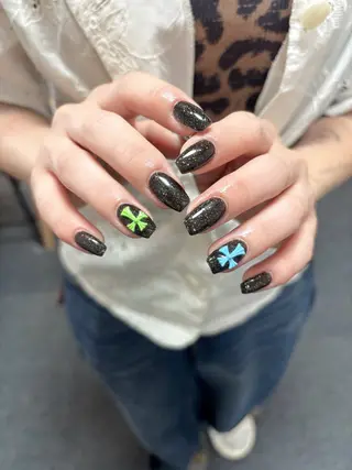 ネイル 🎀NAIL🎀 AI🪄︎︎◝✩のネイルデザイン