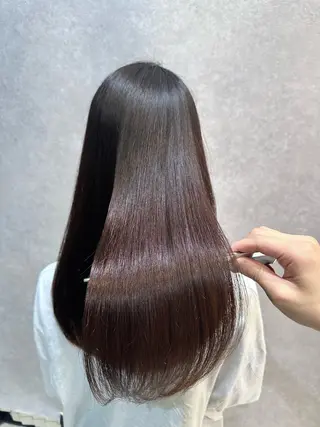 ロング 🔸縮毛矯正/髪質 改善カラー石崎🔸のヘアスタイル