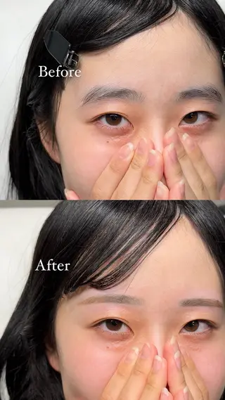 メンズ アイブロウ iBROW. 熊見怜奈の眉毛・アイブロウイメージ