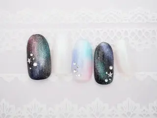 ネイル トップネイリスト Ribbon立川店のネイルデザイン