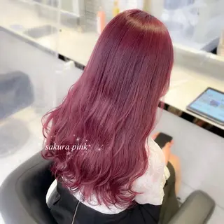 カラー akari🎀🤍 ガーリーstyleのヘアスタイル