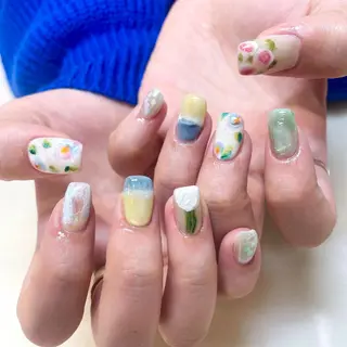 ネイル 新井 ひなののネイルデザイン