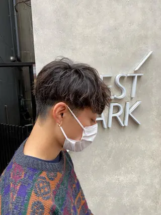 メンズ 新宿【メンズパーマ】 塩澤太一のヘアスタイル