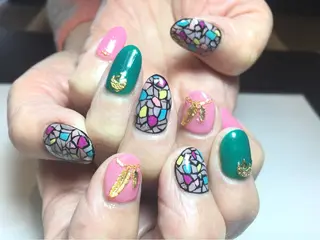 ネイル Li'leaNail AINAのネイルデザイン