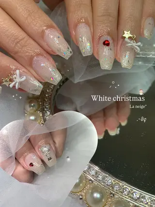 ネイル La neige* yuki 🥯🍑のネイルデザイン