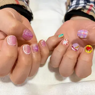 ネイル AOI✩⡱ y2kネイルのネイルデザイン