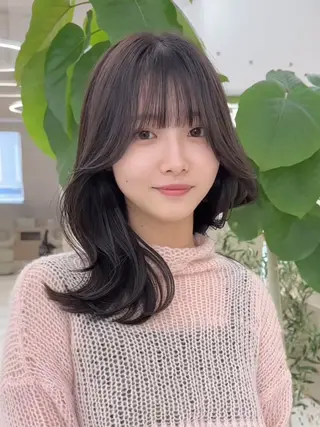 ロング カラー i.Ehime所属・VIEW EHIME 齋藤  あつきのヘアスタイル