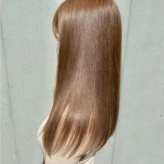 セミロング カラー ヘアアレンジ 暖色💖ツヤ髪💖 masae🌼のヘアスタイル