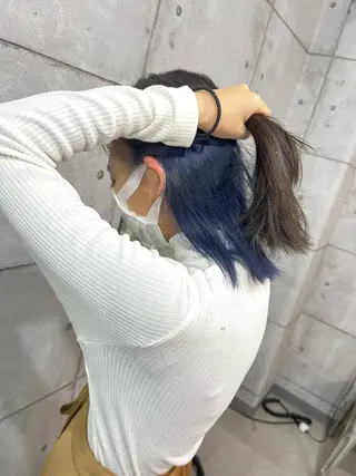 カラー UNBALANCE  OSAKA所属・縮毛矯正モデル 募集中Yuuriのヘアスタイル