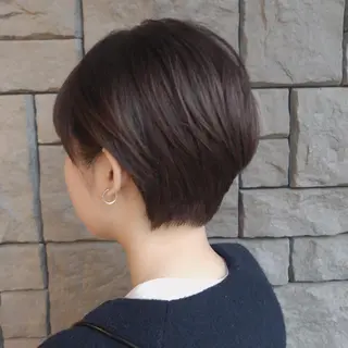 ショート 店長/mao/ 前髪/顔周りカットのヘアスタイル