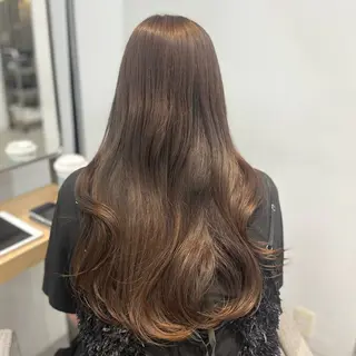 ロング 韓国レイヤー/艶髪/ manami🥣のヘアスタイル