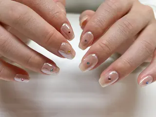 ネイル fumina 💚💛のネイルデザイン