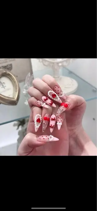 ネイル Lee Nails チップ長さだし専門店のネイルデザイン