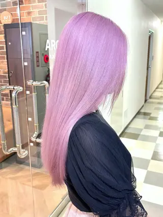 ロング ブリーチ／ 髪質改善／ＲＹＯのヘアスタイル