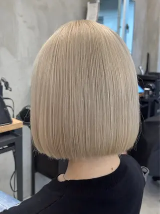 ショート カラー 🫐寒色系カラー 🫐ヤマナカリリカのヘアスタイル