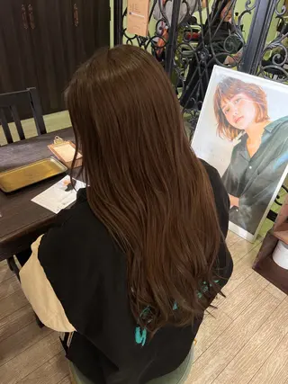 ロング 極上髪質改善 宮内開星のヘアスタイル