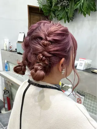 ヘアアレンジ OAK 学芸大学所属・秋葉萌　透明感カラー /レイヤー/ボブ♡のヘアスタイル