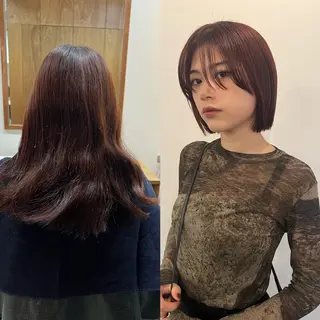 ミディアム KOCHAB本山所属・三谷 はるなのヘアスタイル