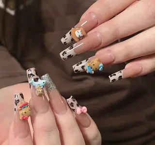 ネイル By moonネイル 🌷ワンホン/韓国風のネイルデザイン