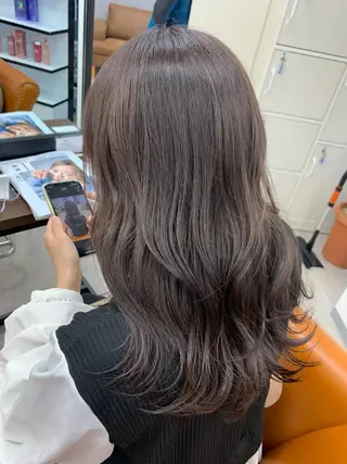 セミロング 🍓若山　未羽🍓 ReCharme新保のヘアスタイル