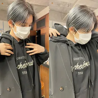 ショート カラー PALAN K-Beauty SHINJUKU所属・“ミニモ最高評価獲得 “代表"Kohei"のヘアスタイル