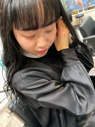 ロング nico🏁 rihoのヘアスタイル