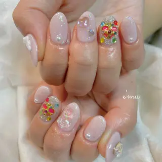 ネイル nail salon e'mu💐のネイルデザイン