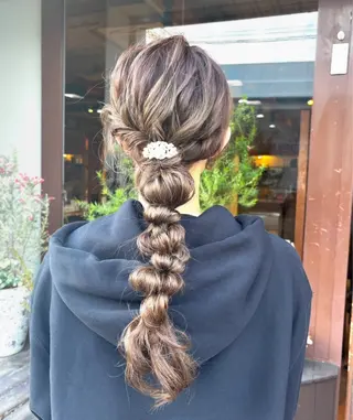 ヘアアレンジ ヘアセット /まりあのヘアスタイル