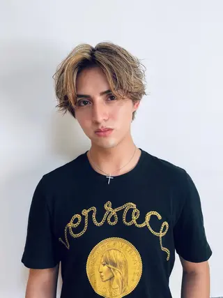 メンズ アイブロウ Qin shaire salon 原宿verno店所属・【センターパート】 ETO／江藤翼の眉毛・アイブロウイメージ