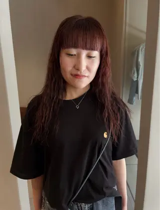 カラー hishida akiho  🩰のヘアスタイル