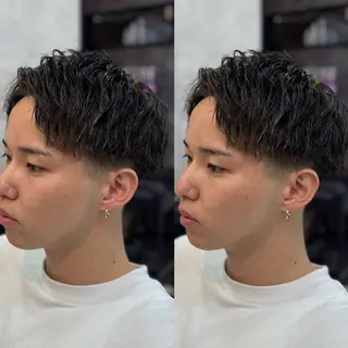 メンズ mimi☪️ 艶髪髪質改善/メンズのヘアスタイル