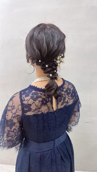 ヘアアレンジ Sallam Maenakaのヘアスタイル