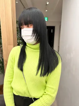 ロング カラー REINA☁️透明感 カラー/ぷつっと♡のヘアスタイル