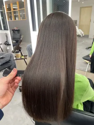 ロング 【🌈ボブ/縮毛矯正 /🌈】motoのヘアスタイル