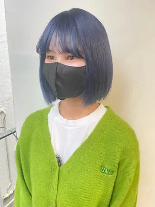 ショート カラー 🌻名古屋🌻 🫧ハイトーン🫧のヘアスタイル