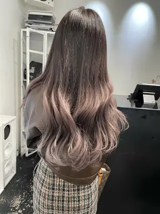 ロング カラー 🎀ミカ/レイヤー/ 韓国巻き/原宿🎀のヘアスタイル