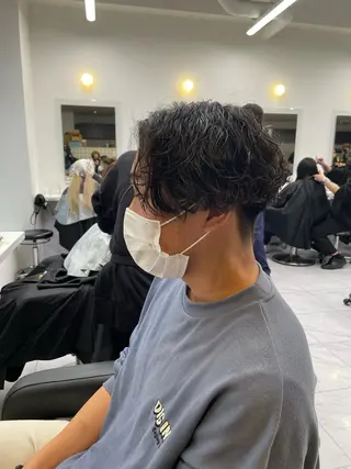 ショート カラー パーマ ヘアアレンジ メンズ 🔷横浜/メンズ TAKUMI🔷のヘアスタイル