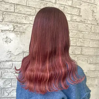 ロング 艶髪ブリーチカラー 💗manaka💗のヘアスタイル