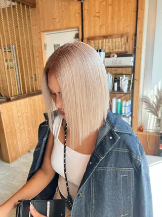 ミディアム 高山 滉太のヘアスタイル