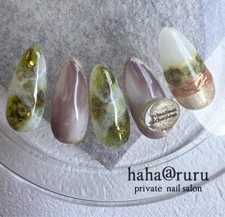 ネイル haha@ ruruのネイルデザイン