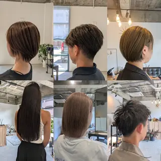 SOL所属・透明カラー/ショート /髪質改善/亀山貴之のヘアスタイル