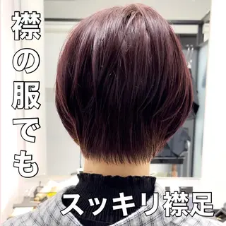 ショート カラー ショートヘア、ボブ こやさん　コヤマのヘアスタイル