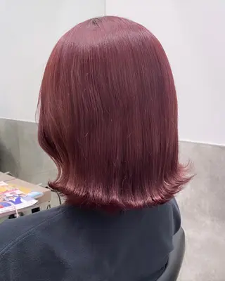 ミディアム カラー 💗ガーリーヘア🎀 saki💗のヘアスタイル