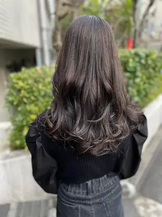 ロング カラー ✨縮毛矯正✨髪質改善 ナカシマ ユミのヘアスタイル