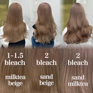 ロング カラー ♡ダブルカラー特化♡ miyuのヘアスタイル