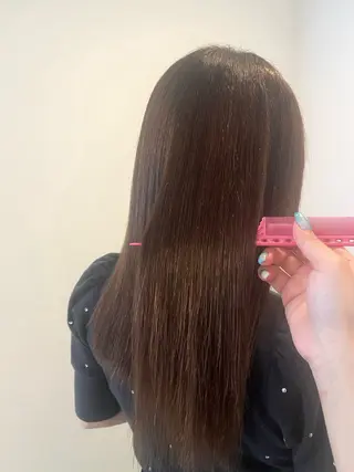 セミロング 黒川 綾音のヘアスタイル